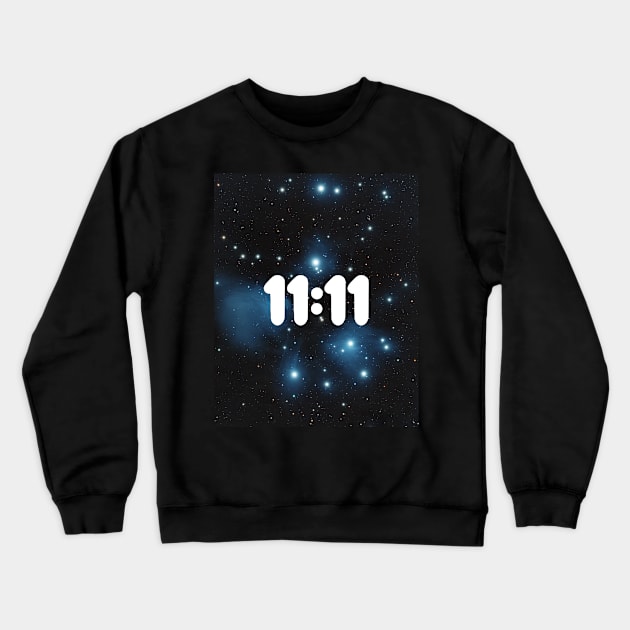 Cosmic 11:11 Crewneck Sweatshirt by Vintage Dream